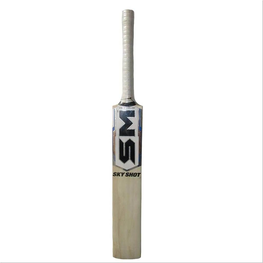 Sm Sky Shot English Willow Cricket Bat Standard Size