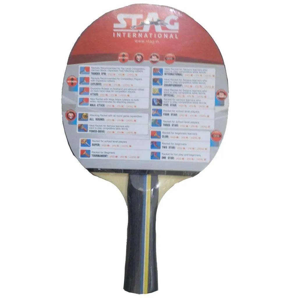 Stag Power Drive Plus Table Tennis Racquet