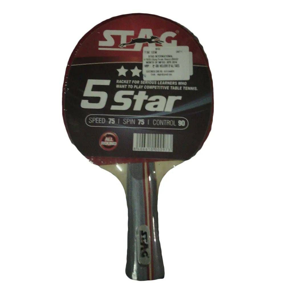 Stag 5 Star Table Tennis Racquet