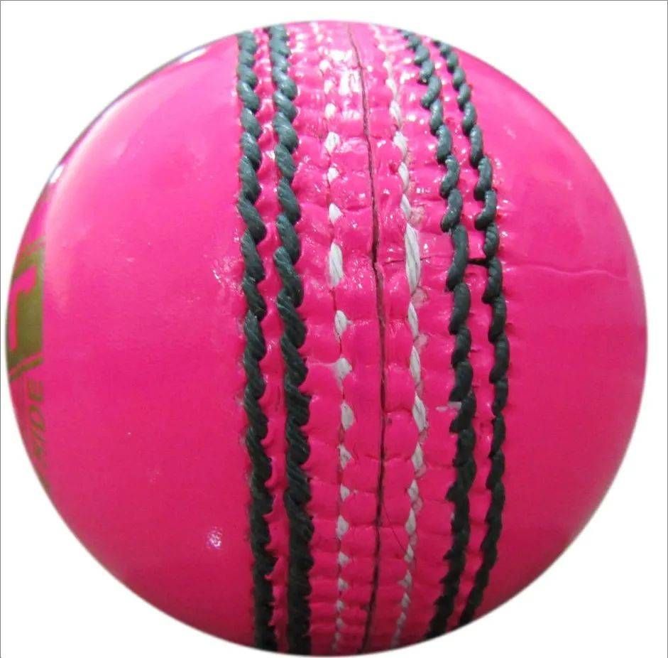 Thrax Test Pink Leather Cricket Ball Set of 12