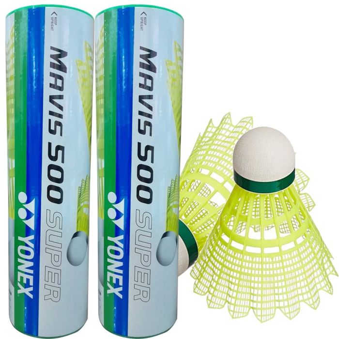 Yonex Mavis 500 Super Badminton Shuttlecock Set of 2