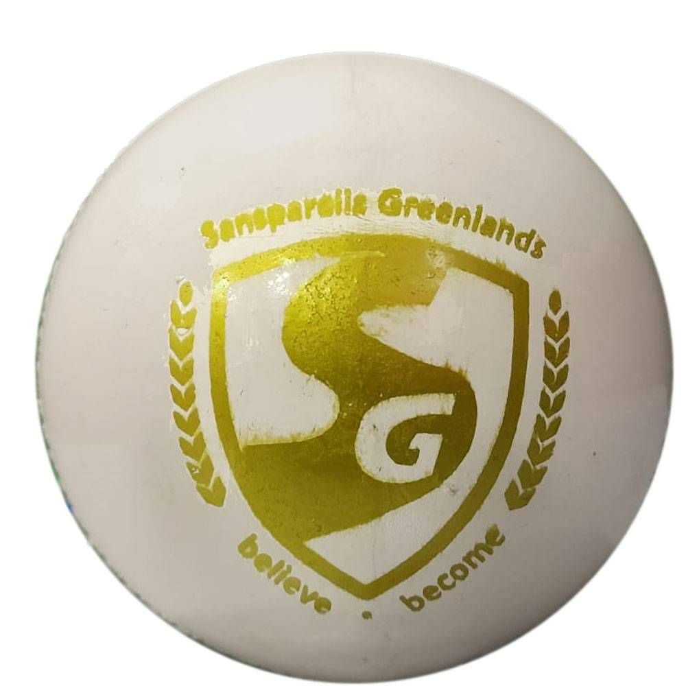 SG Club White Cricket Ball 12 Ball set