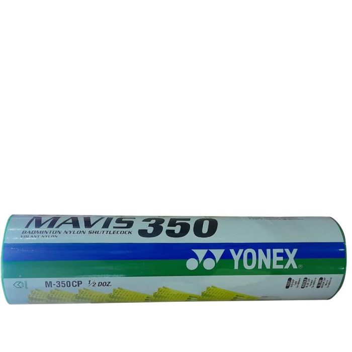 YONEX Mavis 350 | 2 Boxes -12 Nylon Shuttlecock|Green cap