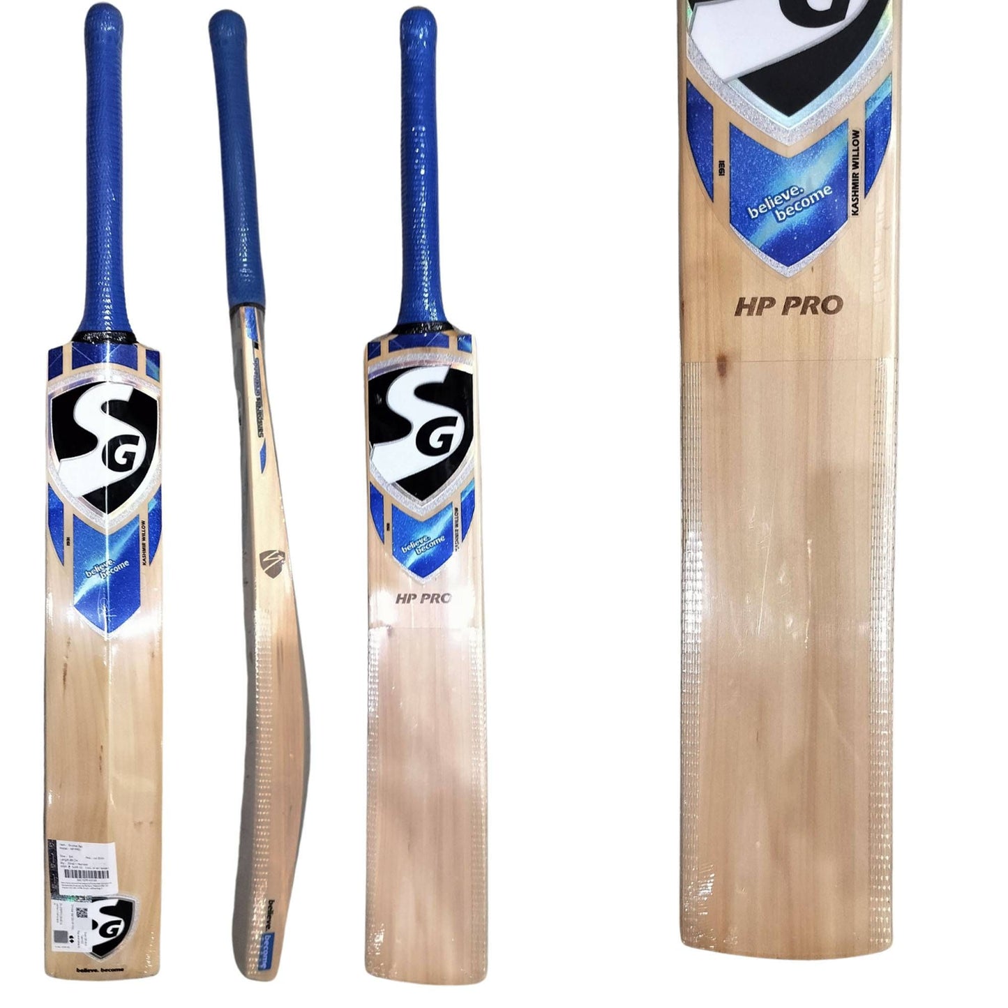 SG HP Pro Kashmir Willow Cricket Bat