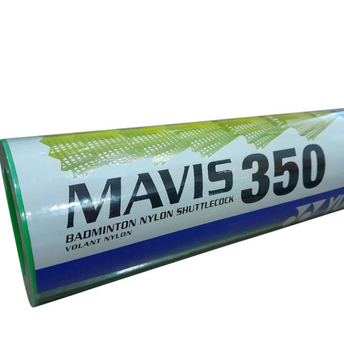 YONEX Mavis 350 | 2 Boxes -12 Nylon Shuttlecock|Green cap