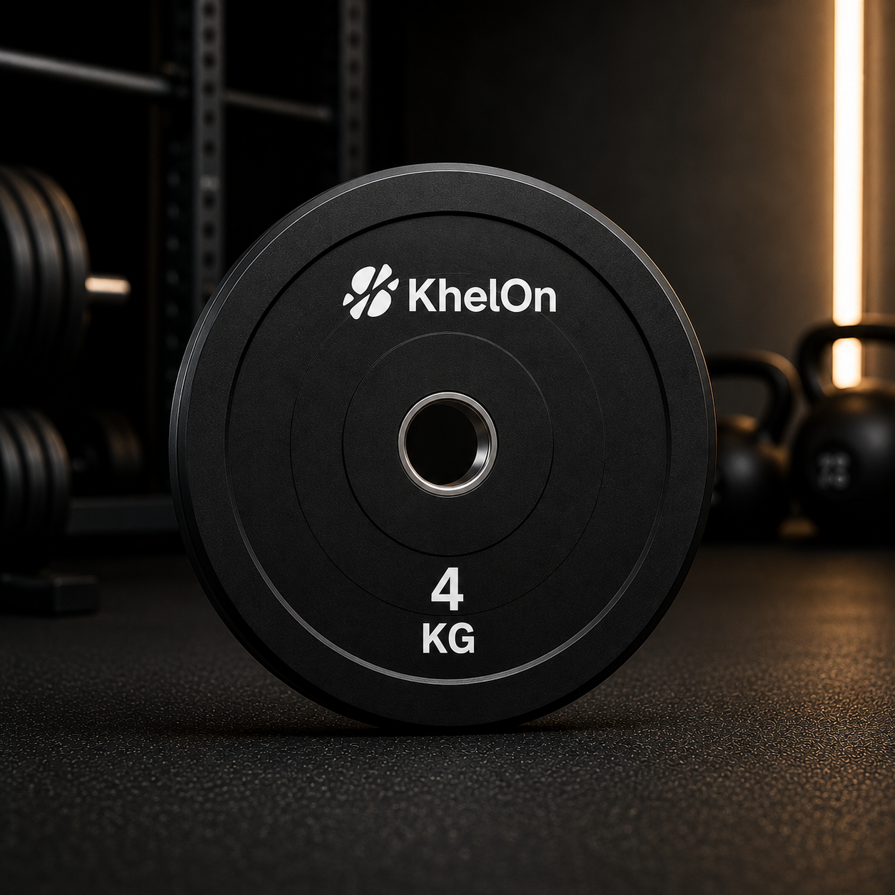 KhelOn All-Rubber Weight Plates
