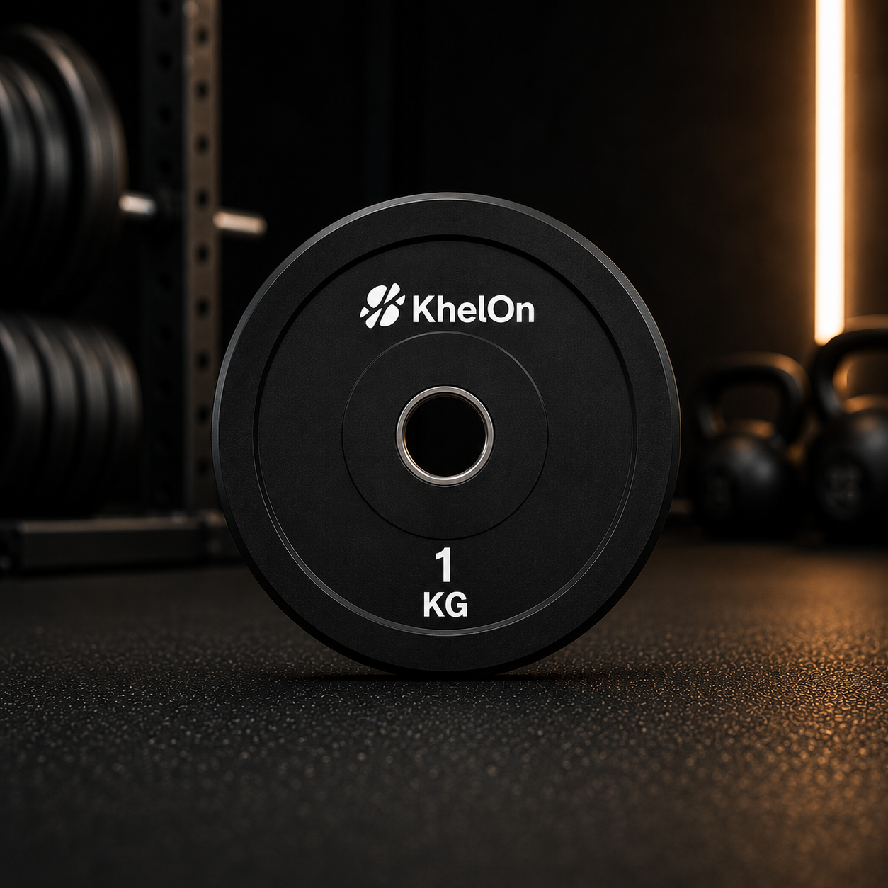 KhelOn All-Rubber Weight Plates