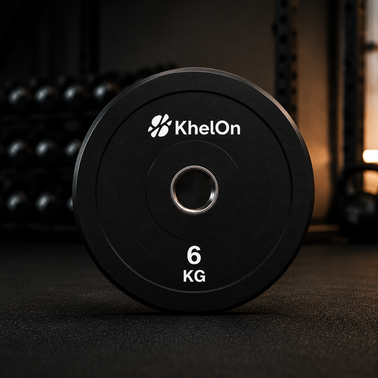 KhelOn All-Rubber Weight Plates