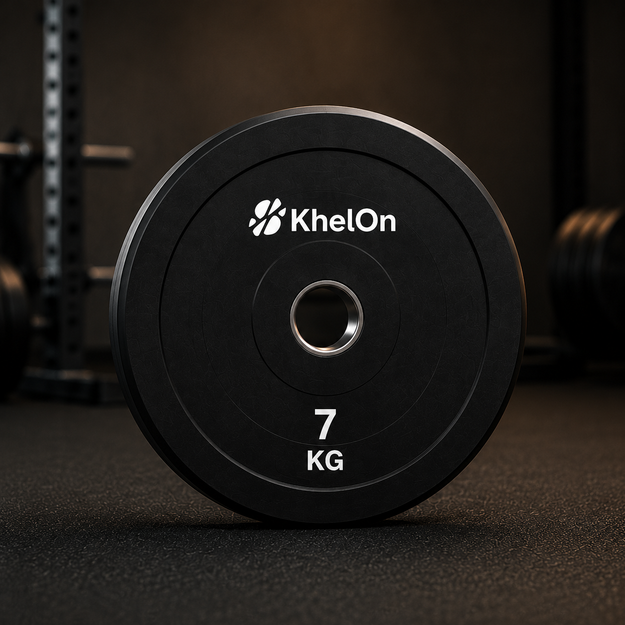 KhelOn All-Rubber Weight Plates