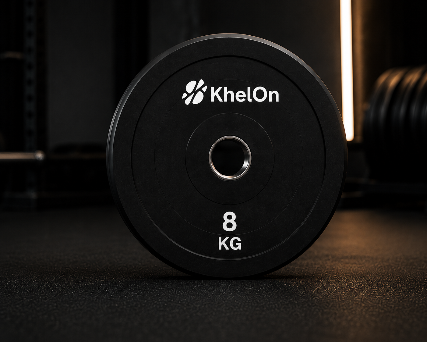 KhelOn All-Rubber Weight Plates