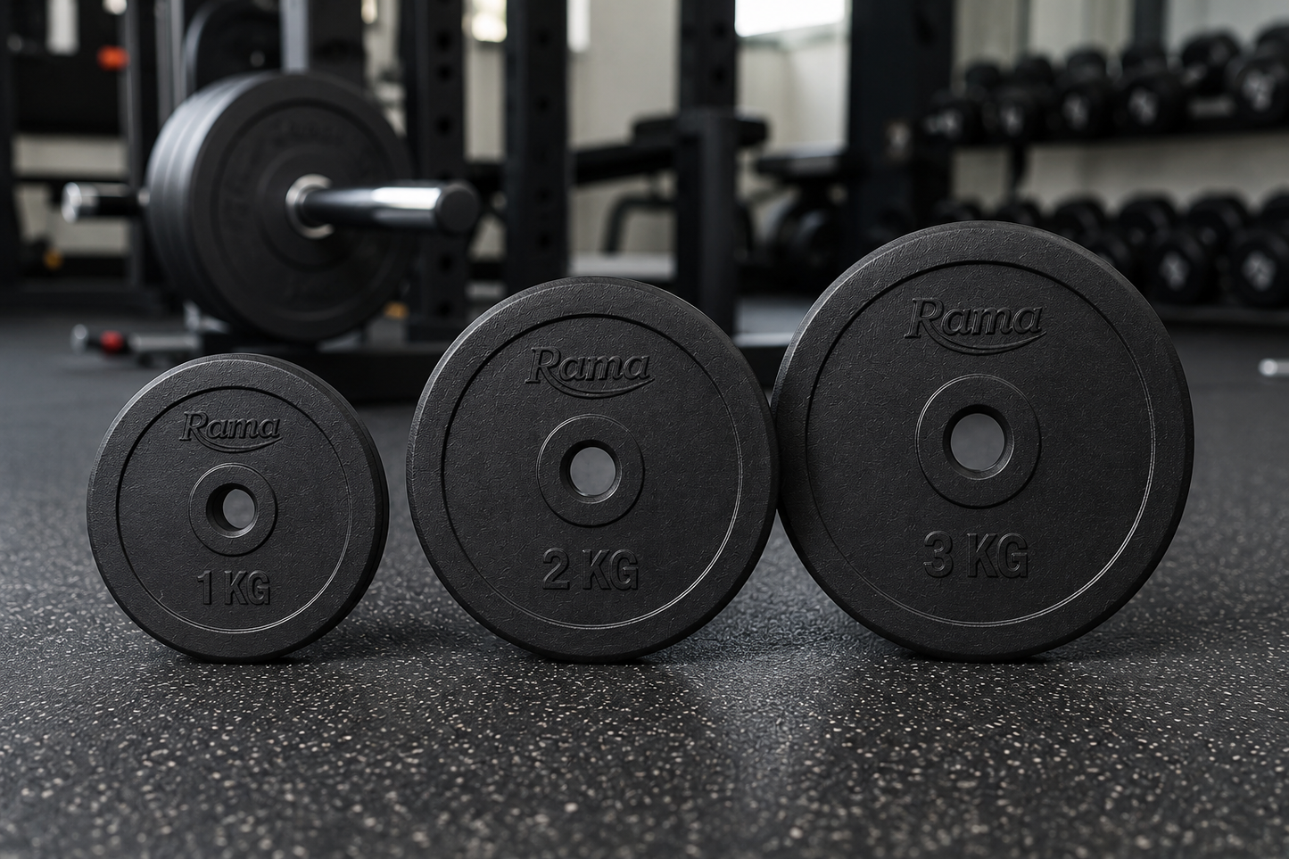 Rama All-Rubber Weight Plates