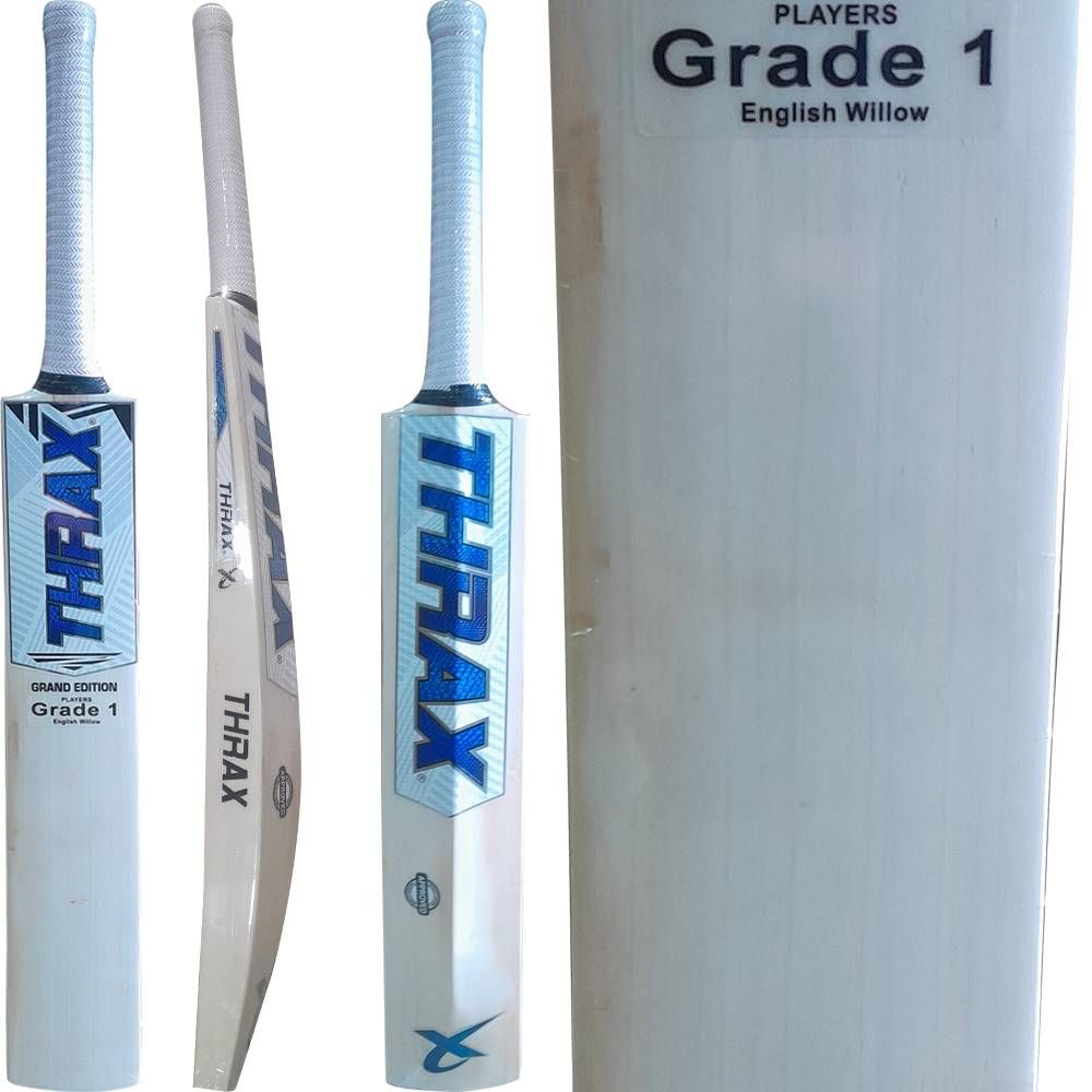 Thrax Grand Edition English Willow Cricket Bat (Standard Size Short Handle)