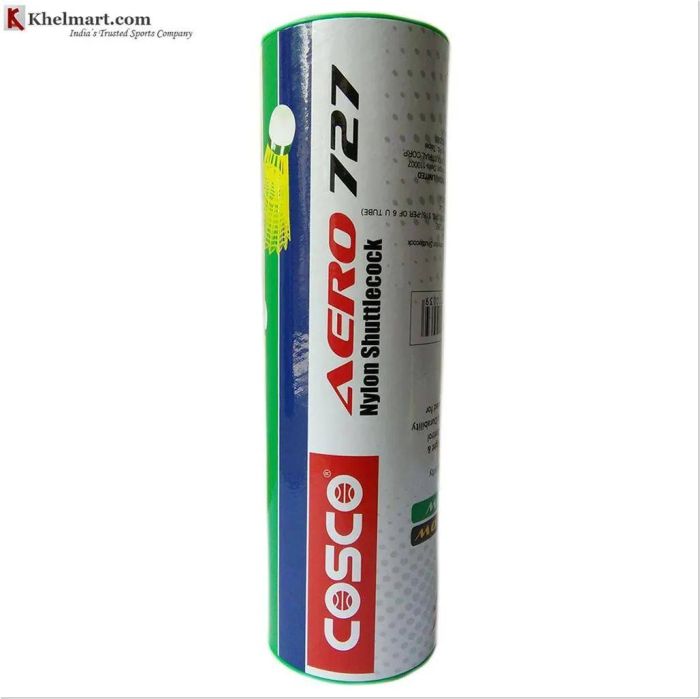 Cosco AERO 727 Nylon Badminton Shuttlecock 2 Boxes