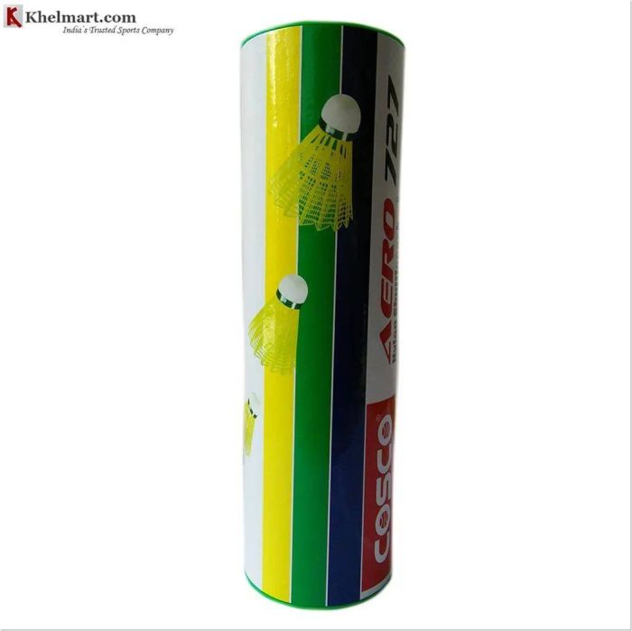 Cosco AERO 727 Nylon Badminton Shuttlecock 2 Boxes