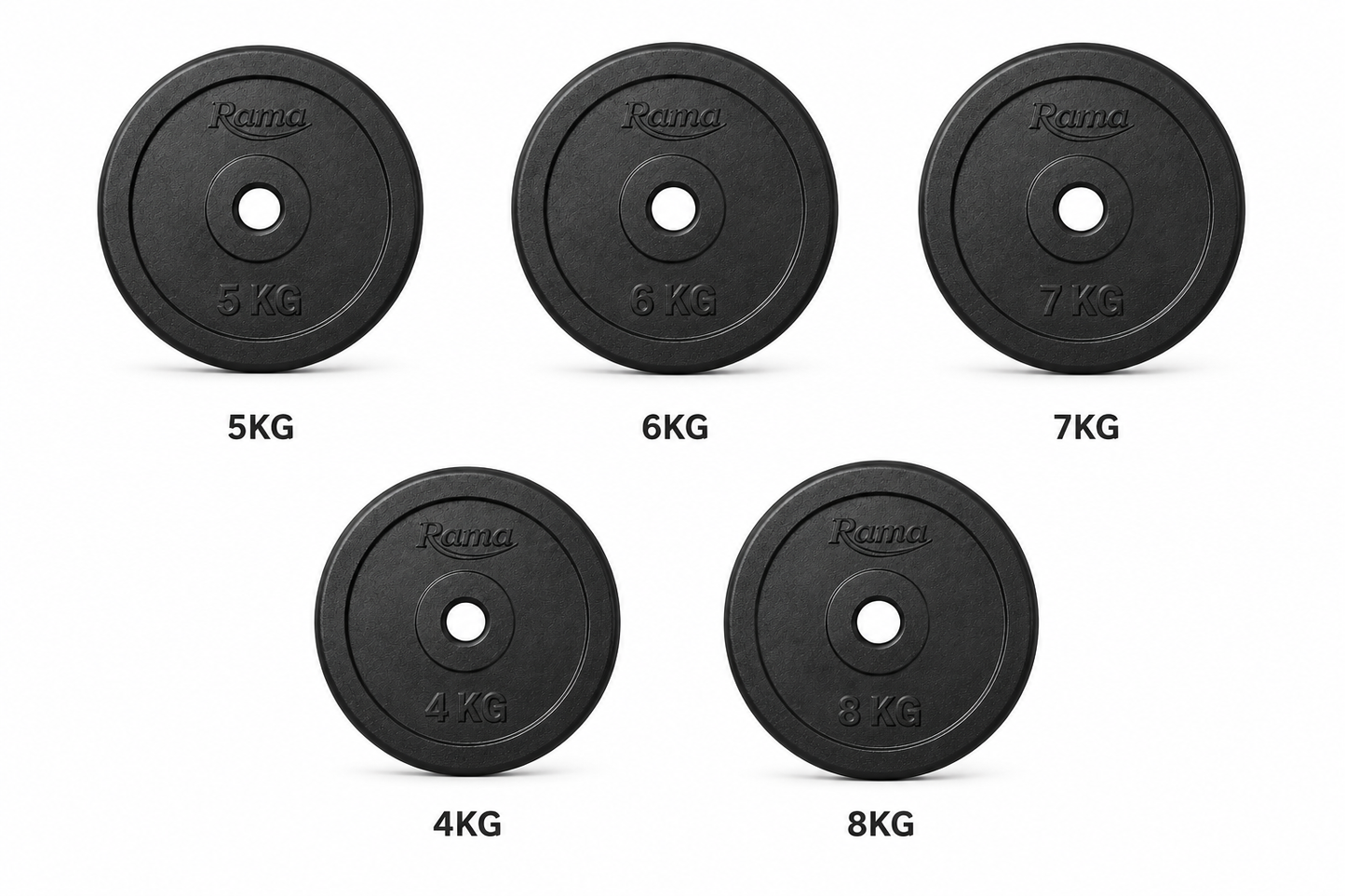Rama All-Rubber Weight Plates