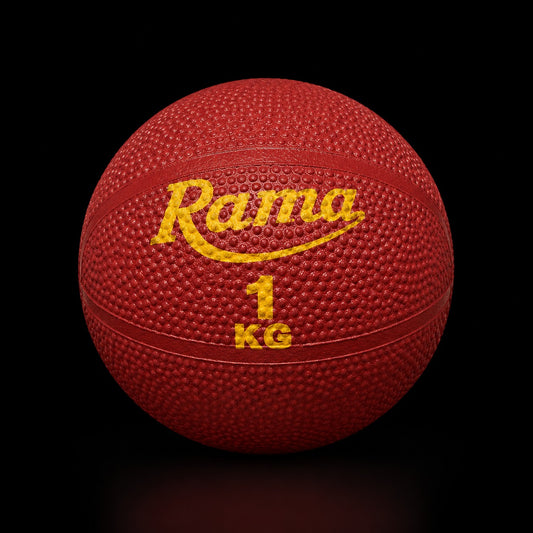 Rubber Medicine Ball - RAMA - 1kg