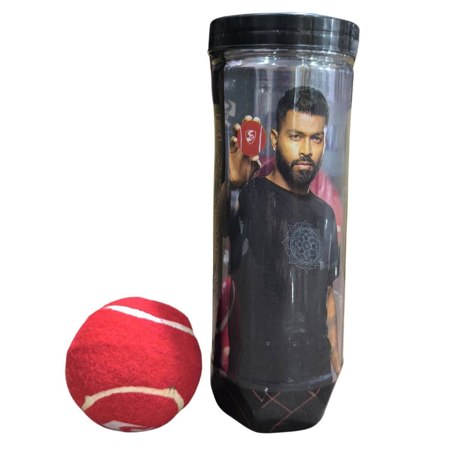 SG Club Heavy Cricket Balls Ball set of 2 Canes Red Color