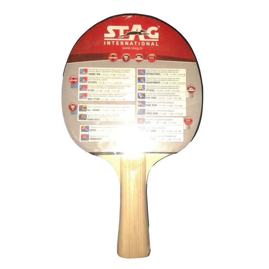 Stag 2 Star Table Tennis Racquet