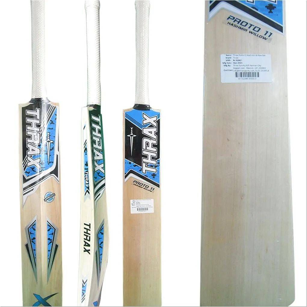 Thrax Proto 11 Grade 1 Kashmir Willow cricket bat