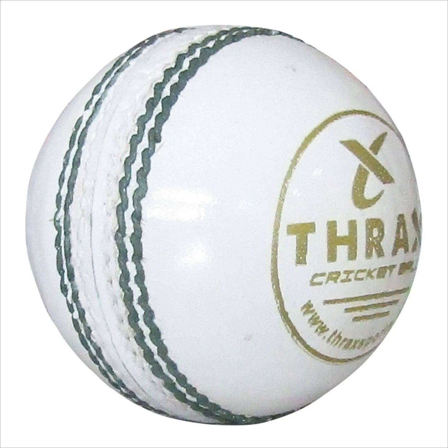 Thrax Super Club White Cricket Ball (Set of 12)