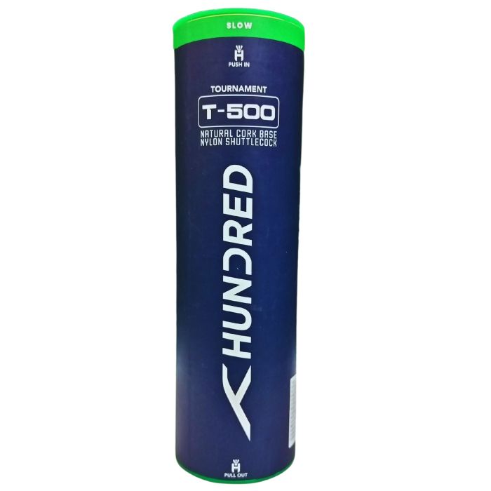 Hundred T-500 Badminton Shuttlecock Set Of 2 Boxes