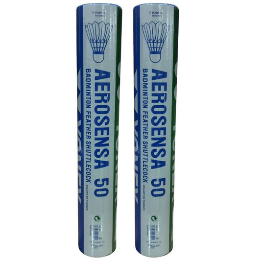 Yonex Aerosensa 50 Badminton Feather Shuttulecock Set Of 2